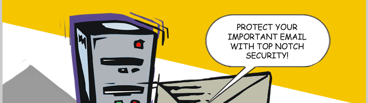 SecureNotes is a secure e-mail program that works in conjunction with your current e-mail.